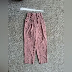 Zara pink dress pants